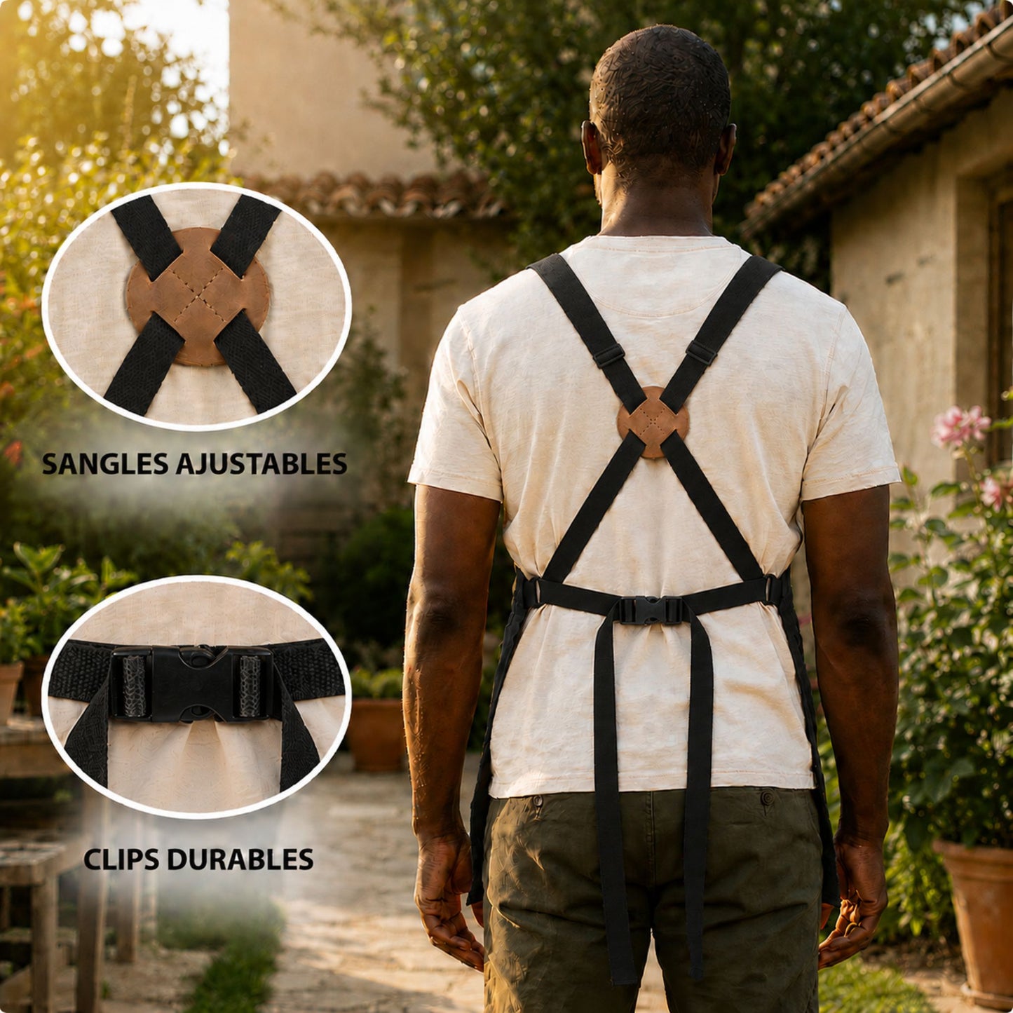 Auzardin - Tablier de jardinage Express